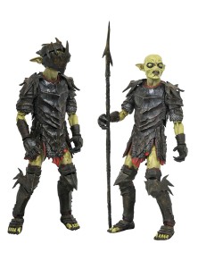 Il Signore Degli Anelli Action Figure Serie 3 Orchi di Moria 13Cm Diamond Select