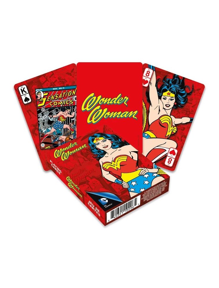 DC Comics Playing Cards Retro Wonder Woman Aquarius