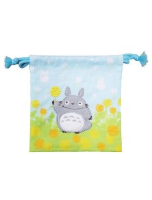 My Neighbor Totoro Laundry Storage Bag Totoro Con Flowers 20 X 19 Cm Marushin