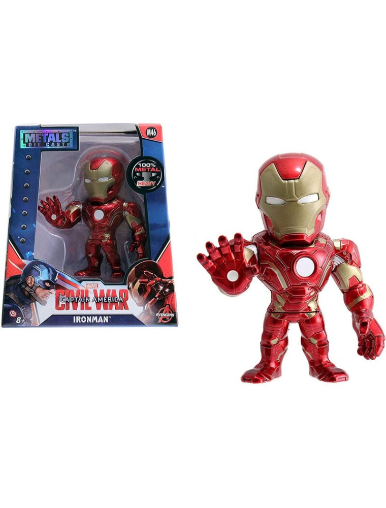 Marvel Iron Man Metal Figura 10cm Jada Toys