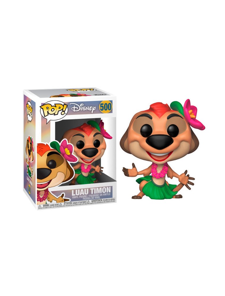 Pop Figura Disney Lion King Luau Timon Funko