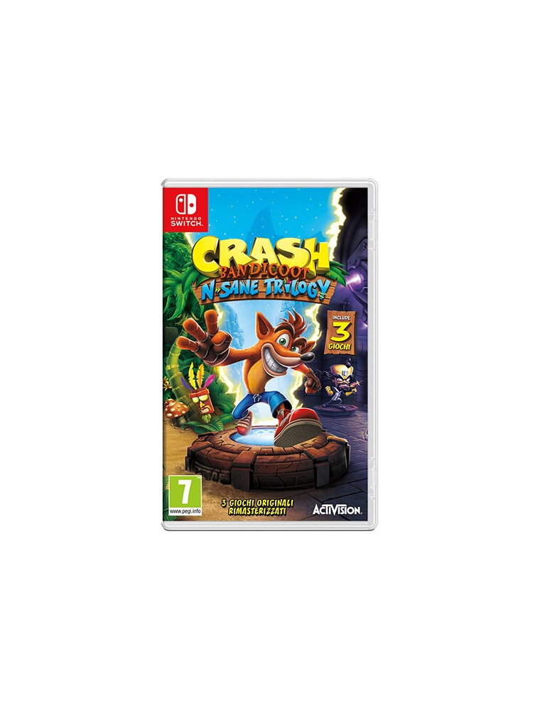 CRASH BANDICOOT N.SANE TRILOGY PLATFORM - NINTENDO SWITCH