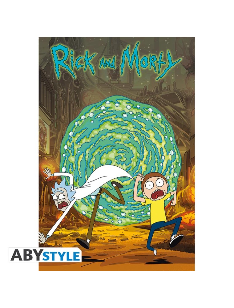 Rick E Morty - Poster «portal» (91.5x61)