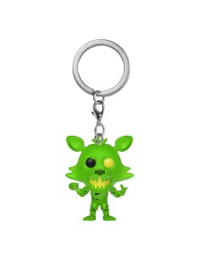 Five Nights At Freddy's Pocket Pop! Vinile Portachiavis 4 Cm Radioactive Foxy Funko