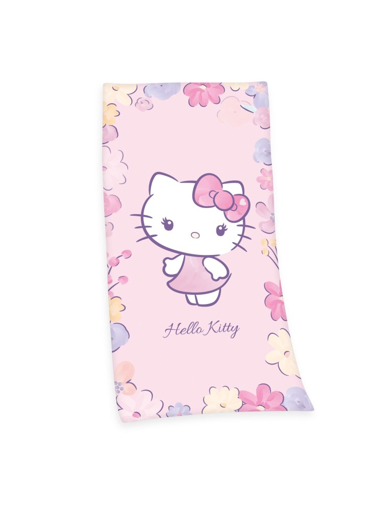 Hello Kitty Velour Asciugamano Hello Kitty 75 X 150 Cm Herding