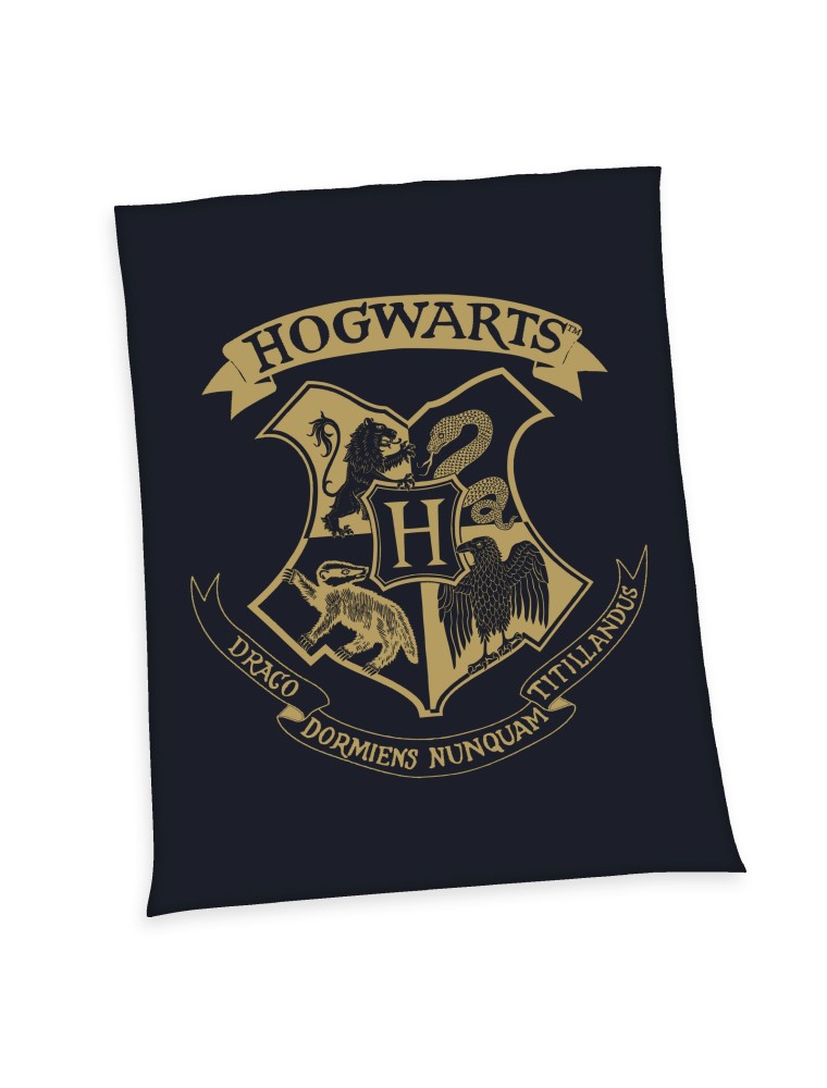 Harry Potter Fleece Blanket Hogwarts 150 X 200 Cm Herding