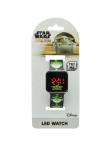 Star Wars Mandalorian Yoda The Bambino Led Watch Disney