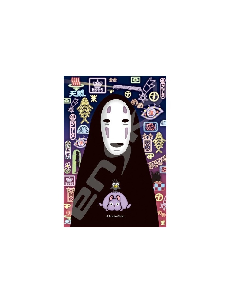 Spirited Away No Face 126 Pezzi Glass Puzzl Puzzle Studio Ghibli