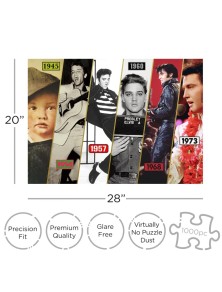 Elvis Timeline 1000 Pezzi Puzzle Puzzle Aquarius Ent