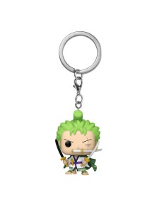 One Piece Pop! Vinile Portachiavi 4 Cm Roronoa Zoro  Funko