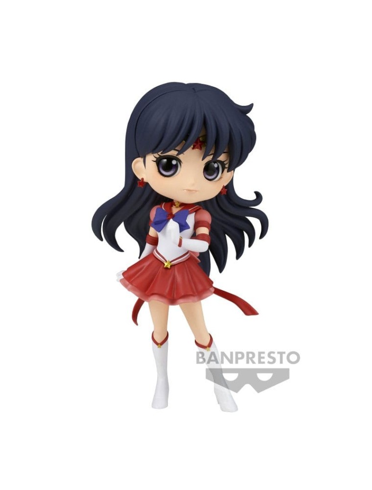 Pretty Guardian Sailor Moon Cosmos The Movie Q Posket Pvc Statua Eternal Sailor Mars (ver. B) 14 Cm Banpresto