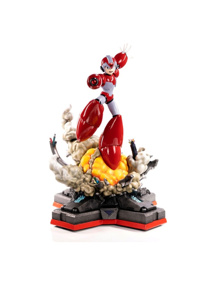 Mega Man X4 Statua X Finale Weapon Rising Fire 45 Cm First 4 Figures