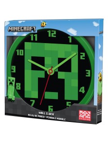 Minecraft Bros wall clock Mojang Studios