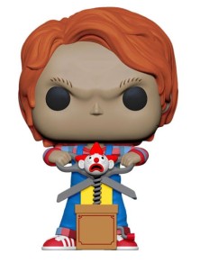 Child´s Play Pop! Movies Vinile Figura Chucky W/buddy & Gigante Scissors 9 Cm Funko