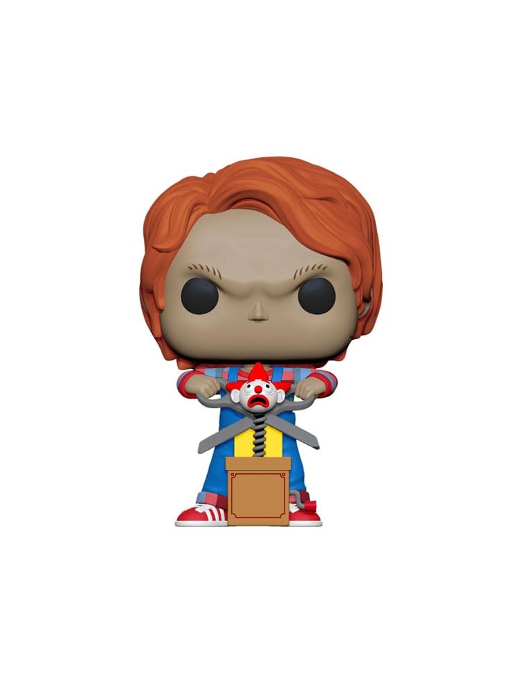 Child´s Play Pop! Movies Vinile Figura Chucky W/buddy & Gigante Scissors 9 Cm Funko