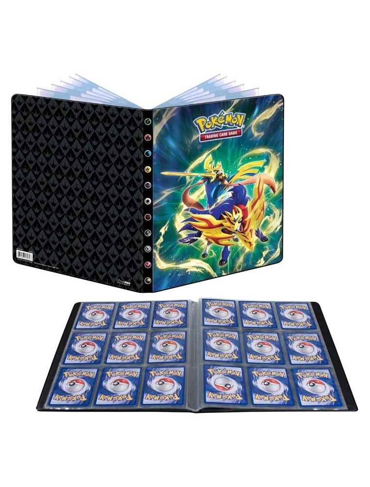 ULTRA PRO ALBUM 9 TASCHE POKEMON ZENIT REGALE - CARTE DA GIOCO/COLLEZIONE