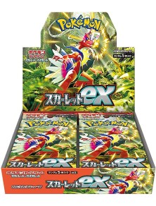 POKEMON SCARLATTO EX JAP BOX 30 BUSTE - CARTE DA GIOCO/COLLEZIONE