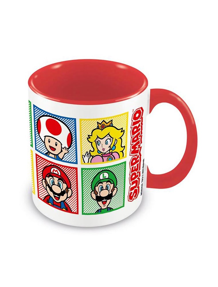 TAZZA SUPER MARIO RED INNER NINTENDO - GADGET