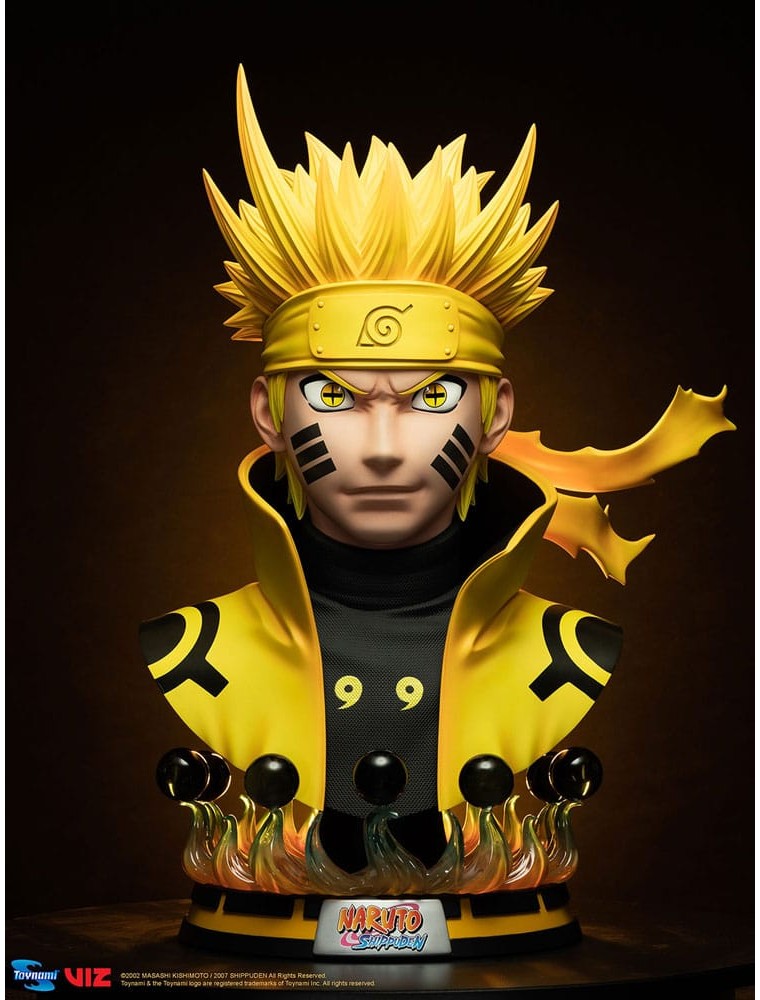 Naruto Shippuden Busto 1/1 Naruto Six Paths Sage Mode 61 Cm Toynami