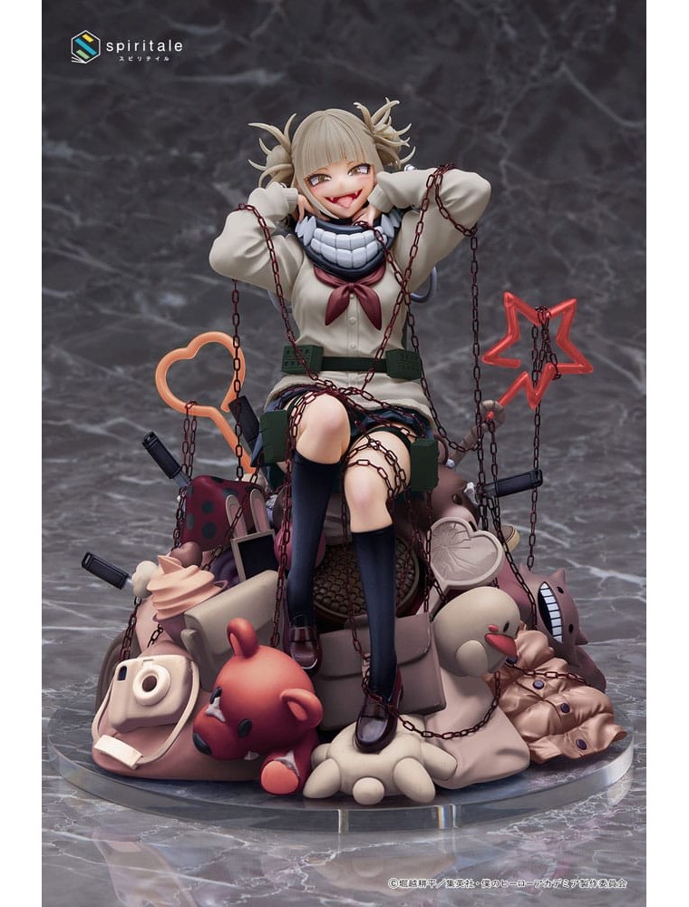 My Hero Academia Senpai Pvc Statua 1/7 Himiko Toga Villain Sepia Ver. 20 Cm Spiritale