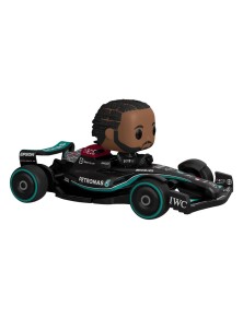 Formula 1 Pop! Rides Super Deluxe Vinile Figura Mercedes Hamilton 15 Cm Funko