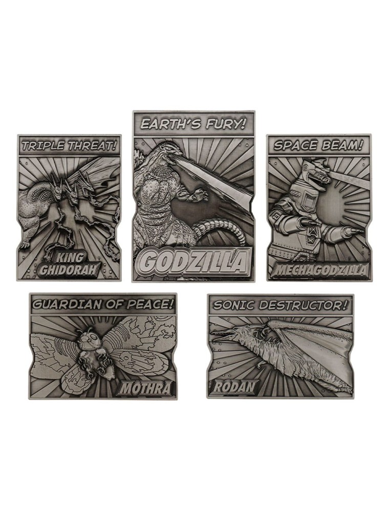 Godzilla Ingot Set Godzilla Monsters Edizione Limitata Fanattik