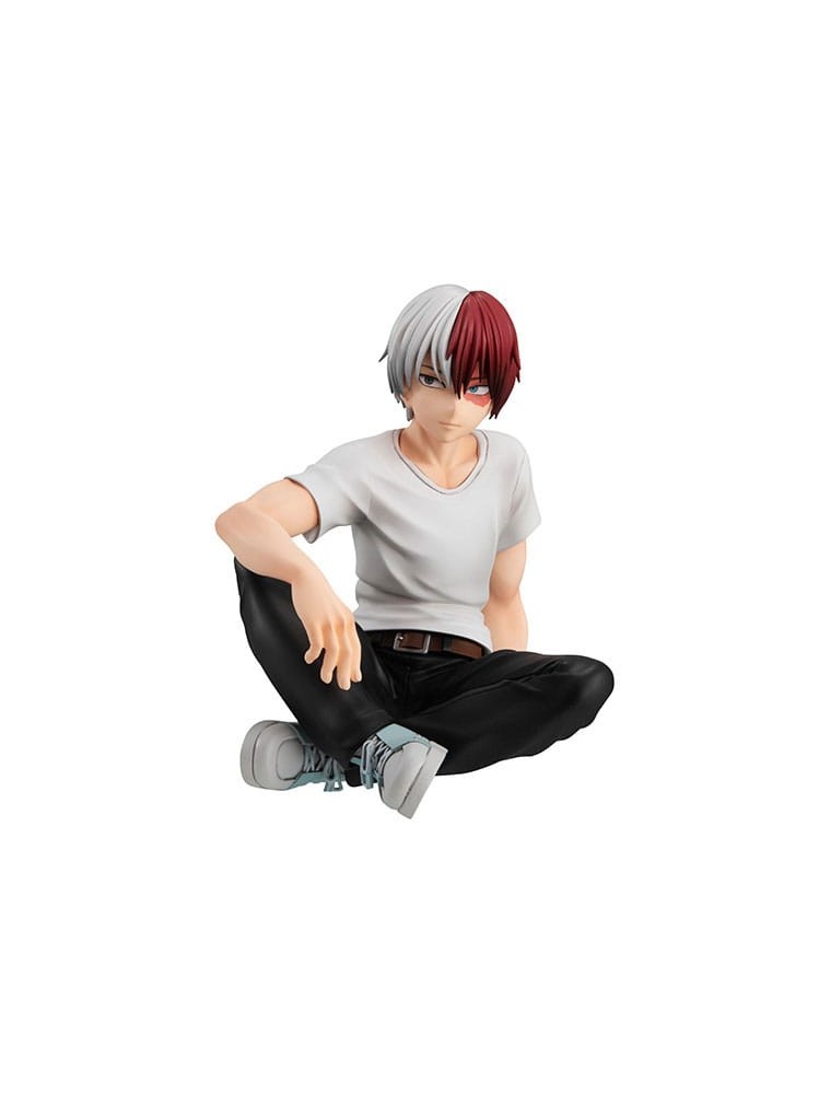 My Hero Academia G.e.m. Pvc Statua Shoto Todoroki Palm Size 7 Cm Megahouse