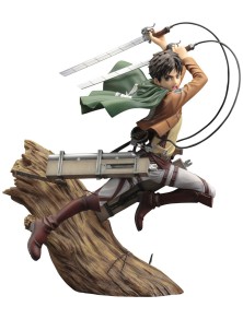 Attack On Titan Artfxj Statua 1/8 Eren Yeager Renewal Package Ver. 26 Cm Kotobukiya