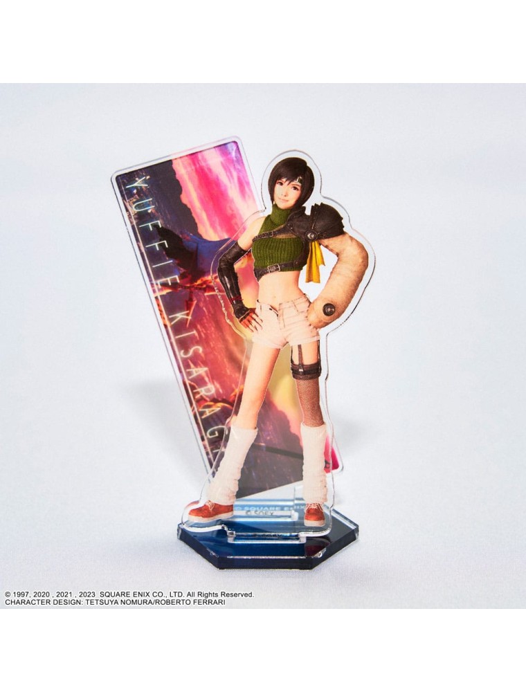 Final Fantasy Vii Remake Integrade Stampa In Acrilico Figura Yuffie Kisaragi 8 Cm Square-enix