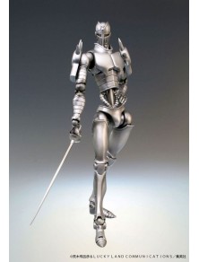 Jojo's Bizarre Adventure Super Action Action Figura Chozokado (silver Chariot) 16 Cm (re-run) Medicos Entertainment