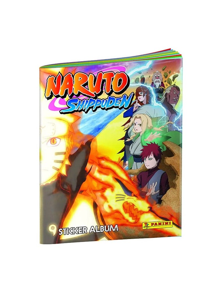 Naruto Shippuden Sticker Collection Album *German Version* Panini