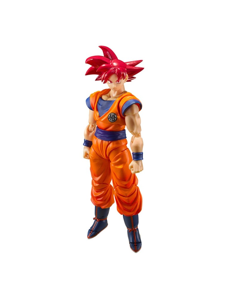 Dragon Ball Super S.h. Figuarts Action Figure in PVC Goku Super Saiyan God 15 Cm