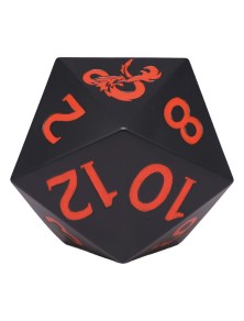 Dungeons & Dragons Salvadanaio 20 Sided Dice Con Figure Int.