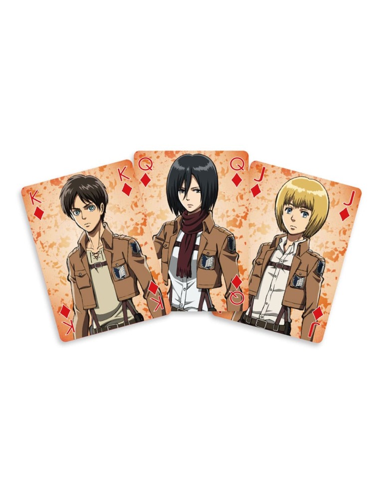 Attack On Titan Playing Cards Sakami Merchandise