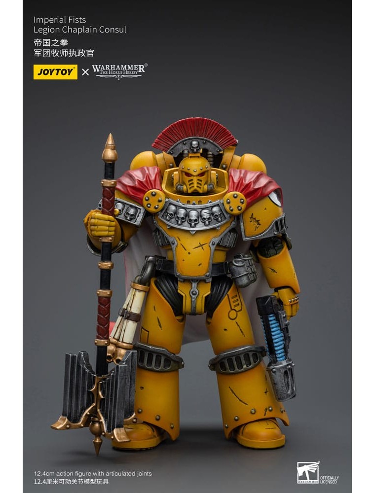 Warhammer The Horus Heresy Action Figura 1/18 Imperial Fists Legion Chaplain Consul 12 Cm Joy Toy (cn)