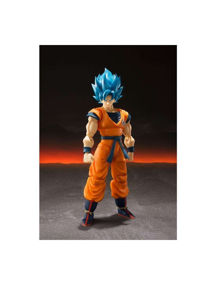 Dragon Ball Super S.H. Figuarts Figure Goku Super Saiyan God Blu 14 Cm Bandai