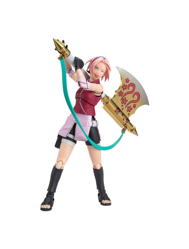 Naruto Shippuden S.h. Figuarts Action Figura Sakura Haruno Naruto Op99 Edition 14 Cm Bandai Tamashii Nations