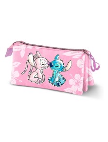 Lilo & Stitch Astuccio Triplo Pink Karactermania