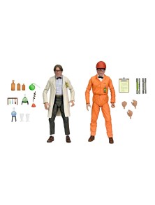 Tartarughe Ninja Ii: The Secret Of The Ooze Action Figura 2-pack Lab Mantello Professor Perry E Hazmat Suit Professor Perry 18 C