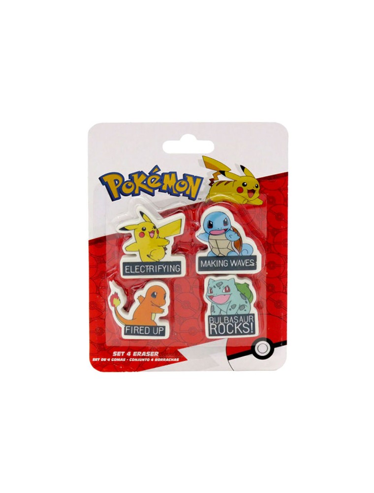 GOMME DA CANCELLARE POKEMON POKEMON - CANCELLERIA/SCUOLA