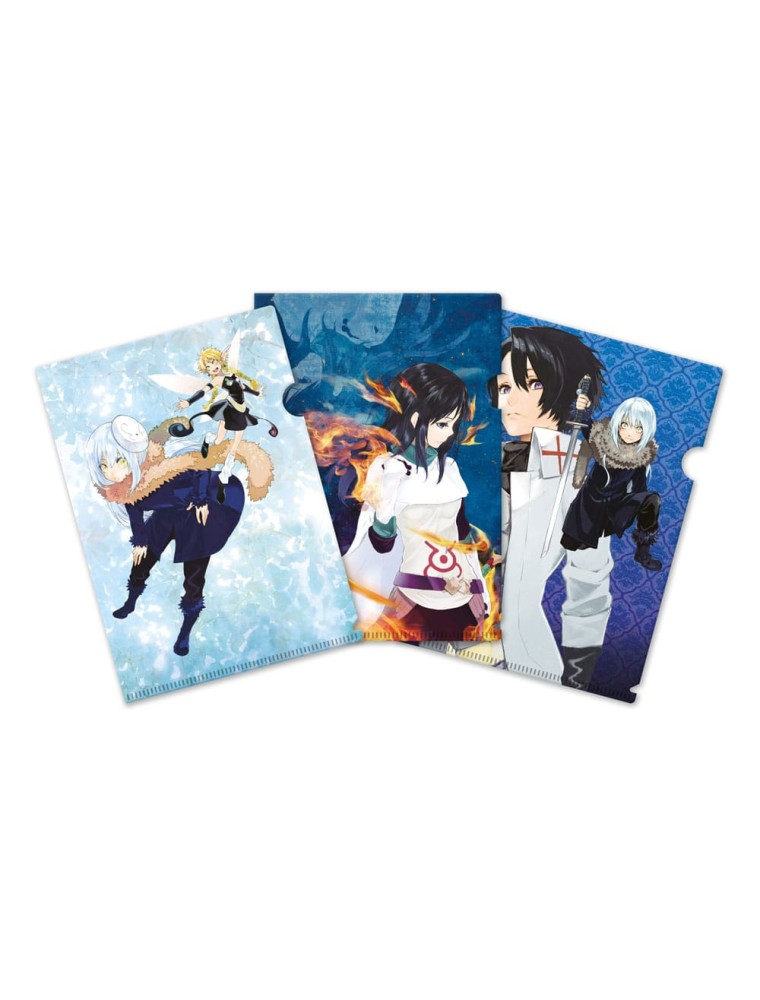 That Time I Got Reincarnated As A Slime Clearfile 3-Set Sakami Merchandise