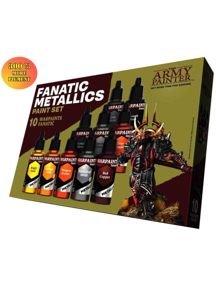 WARPAINTS FANATIC METAL SET Colori Army Painter