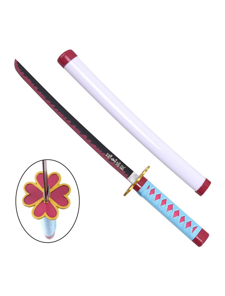 KATANA NON AFFILATA DEMON SLAYER MITSURI KANROJI MINI ANIME DEMON SLAYER - RIPRODUZIONI/REPLICHE