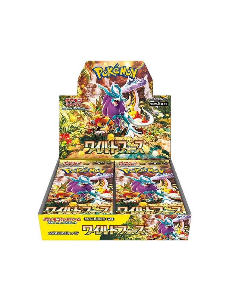 Pokémon TCG Wild Force Booster Box da 30 Buste (JAP)