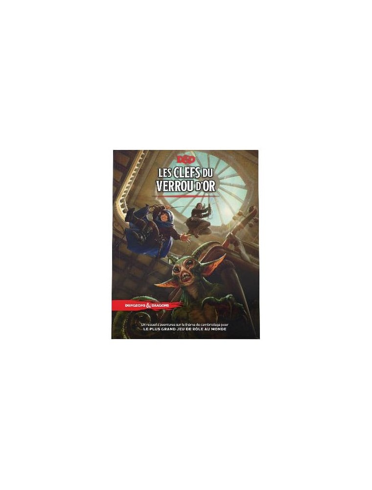 Dungeons & Dragons RPG Adventure Les Clefs Du Verrou D'Or French Wizards of the Coast