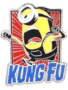 Minion More Than A Minion Spilla Badge Kung Fu Stuart Con Figure Int.