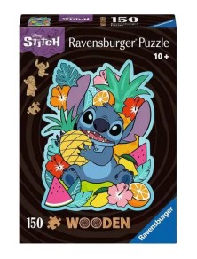 Disney In Legno Jigsaw Puzzle Stitch (150 Pezzi) Ravensburger