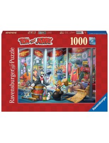 Tom & Jerry Jigsaw Puzzle Hall Of Fame (1000 Pezzi) Ravensburger