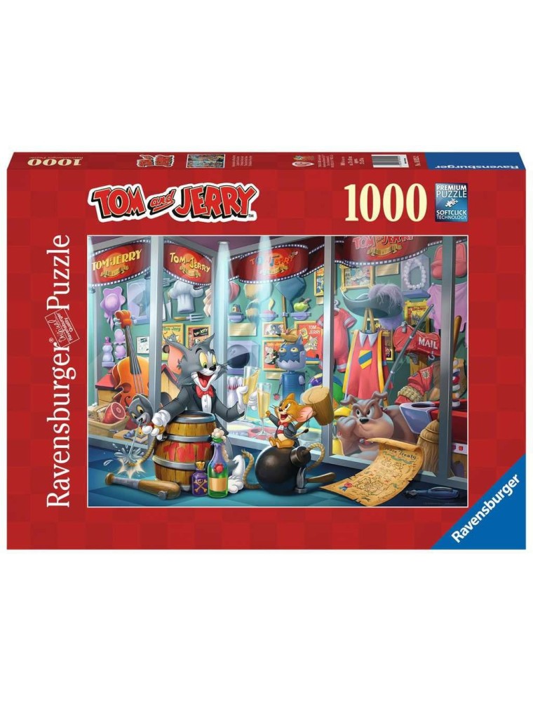 Tom & Jerry Jigsaw Puzzle Hall Of Fame (1000 Pezzi) Ravensburger