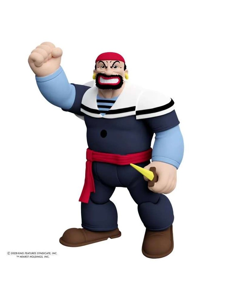 Popeye Power Stars Bluto Sindbad Af Action Figura Boss Fight Studio